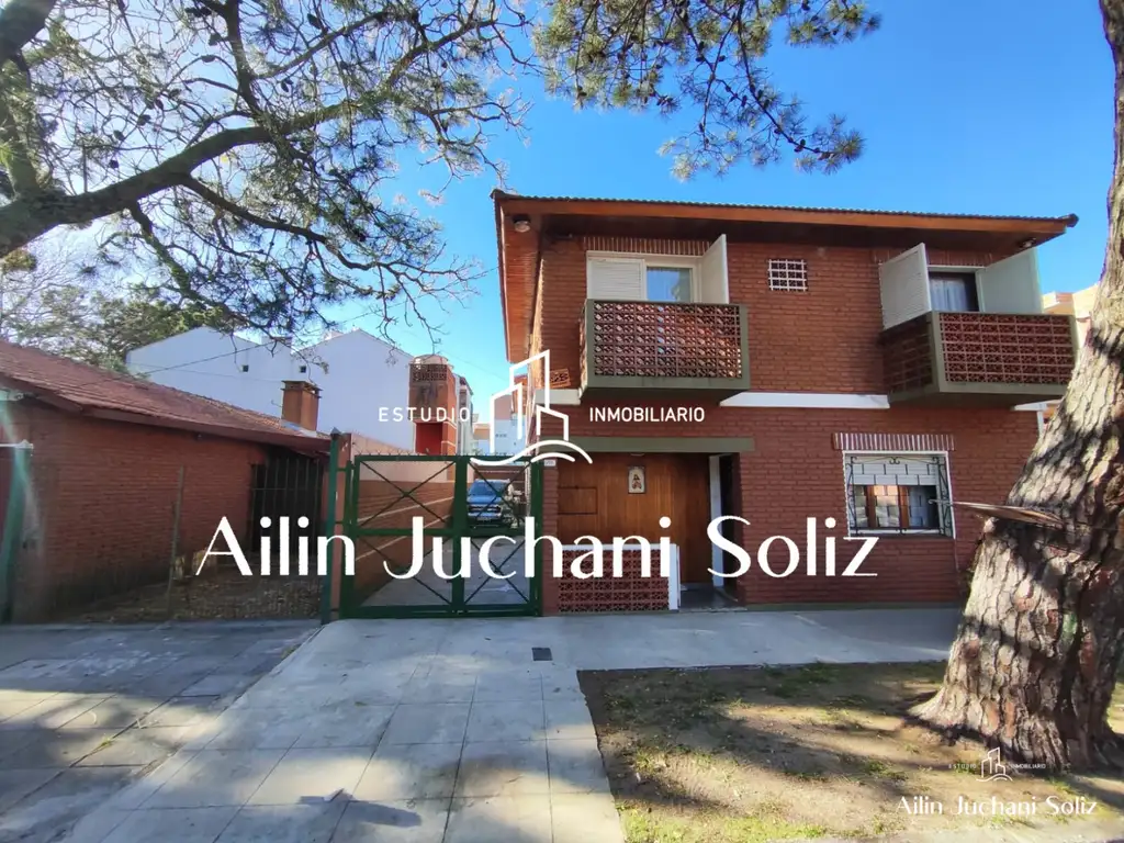 HERMOSO DUPLEX DE 3 AMB CERCA AL MAR EN SAN BERNARDO PRIMER PISO AL FRENTE CON BALCÓN