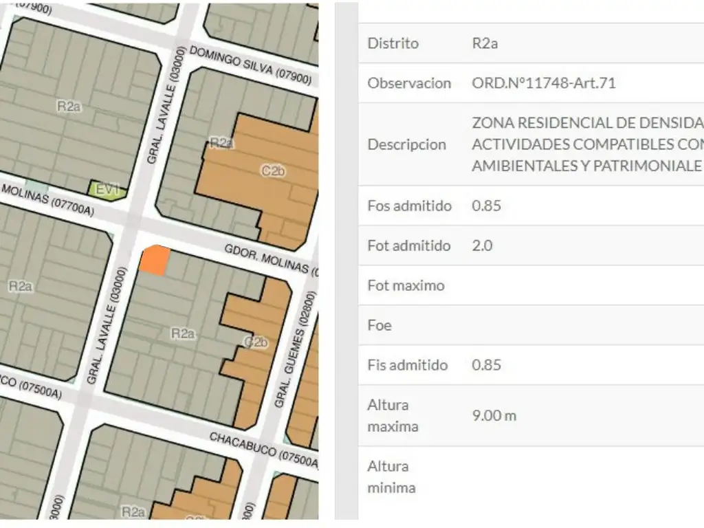 Terreno en venta de 228m2 ubicado en Otros Barrios