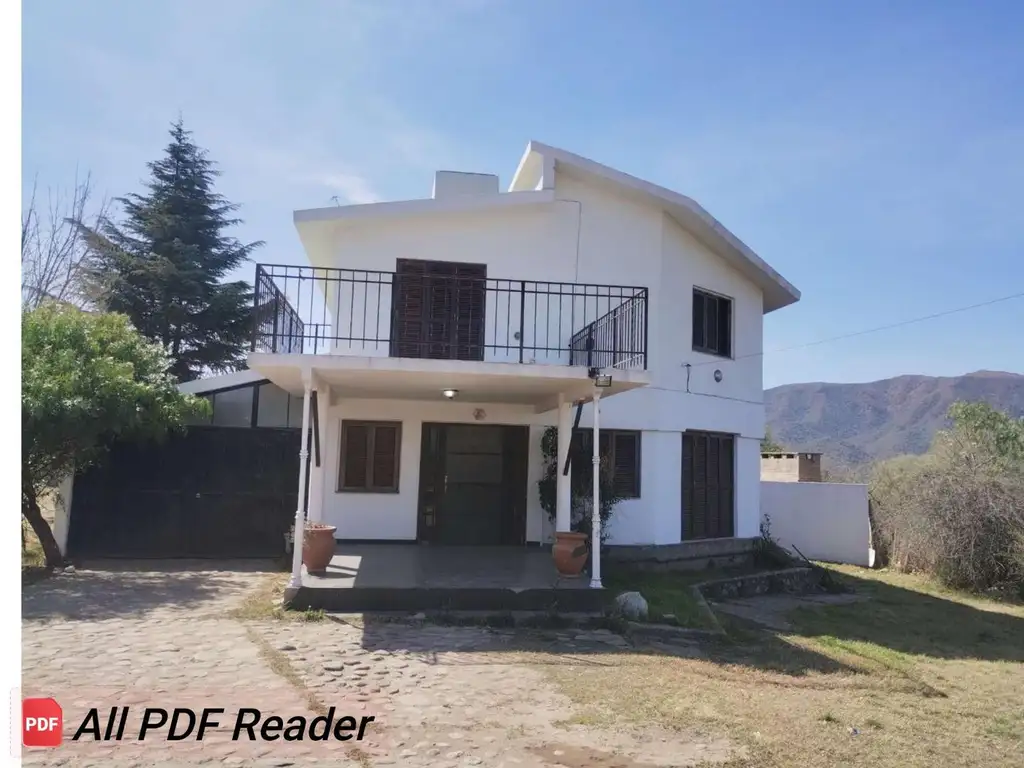 Gran casa en Mirador del Lago Bialet Massé