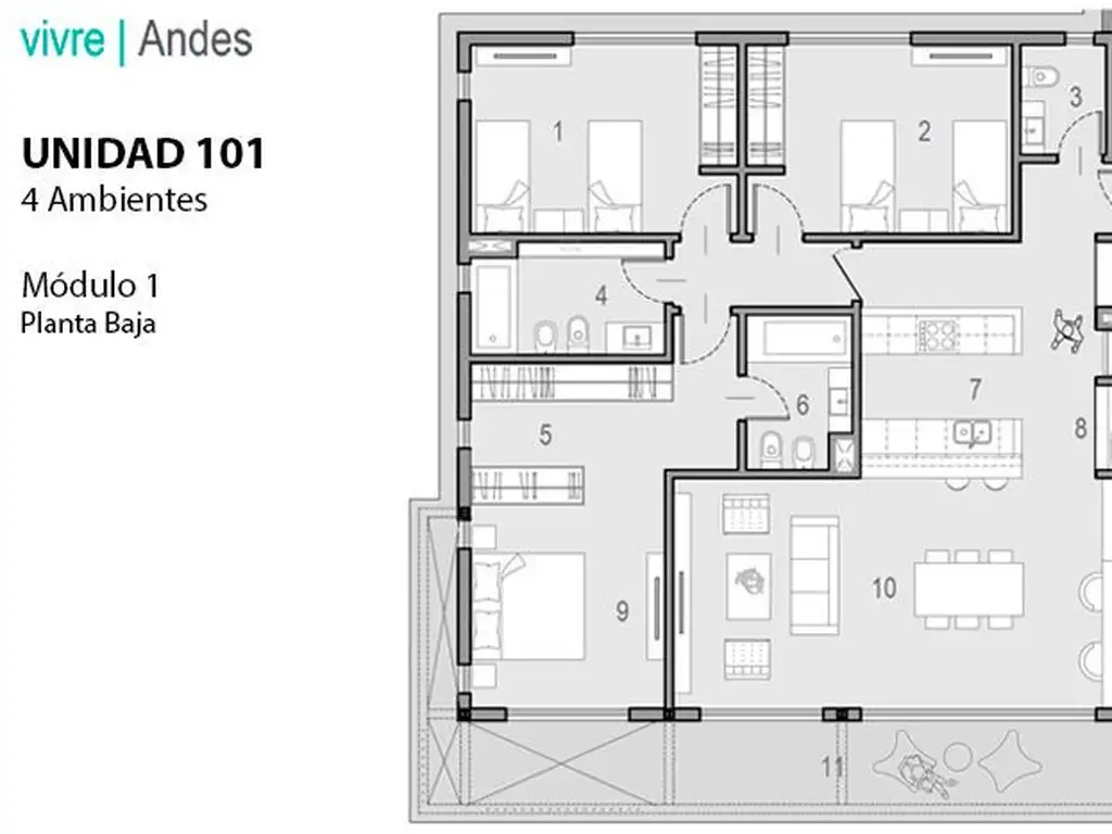 Venta de pozo 4 amb. en San Martin de los Andes, Neuquen