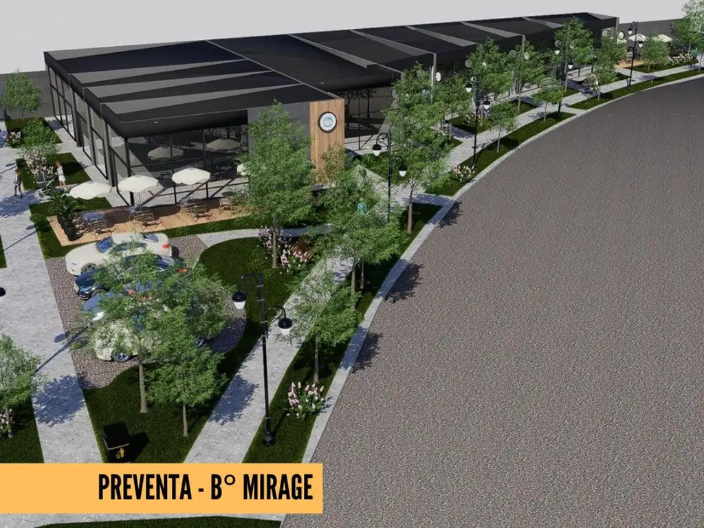 PREVENTA | LOCALES COMERCIALES | BARRIO MIRAGE