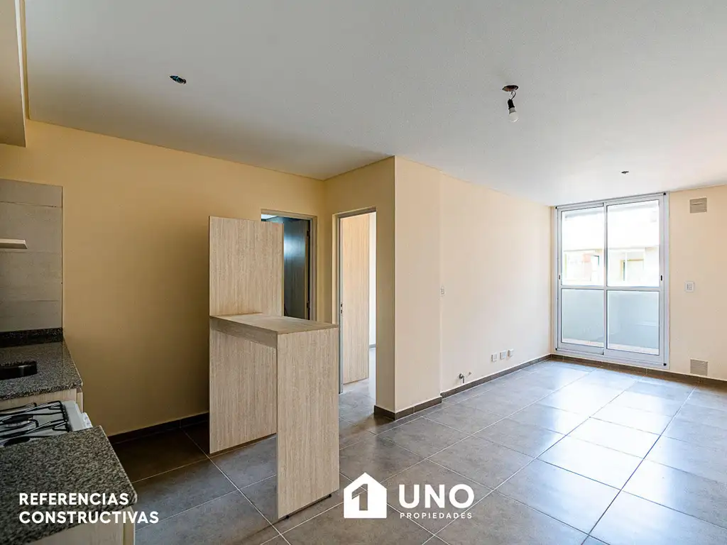 Balcarce y Santa Fe - Dpto de 1 Dormitorio. Cochera disponible.