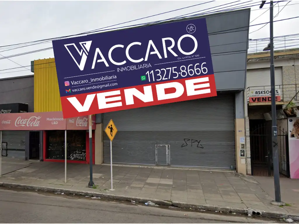 LOTE 980m2, SALIDA A 2 CALLES (AVDA CROVARA 1100 Y CHARLONE 600). 500m2 CUB + 480 m2 TERRENO LIBRE