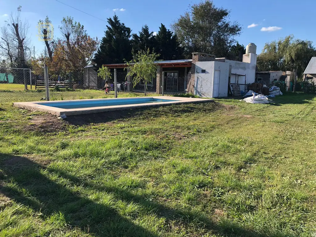 VENTA TERRENO EN ANDINO, CON PILETA, BAÑO Y PARRILLA