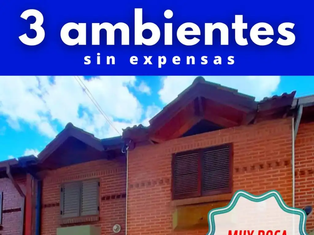 3 Ambientes, excelente, Gas Natural, sin expensas