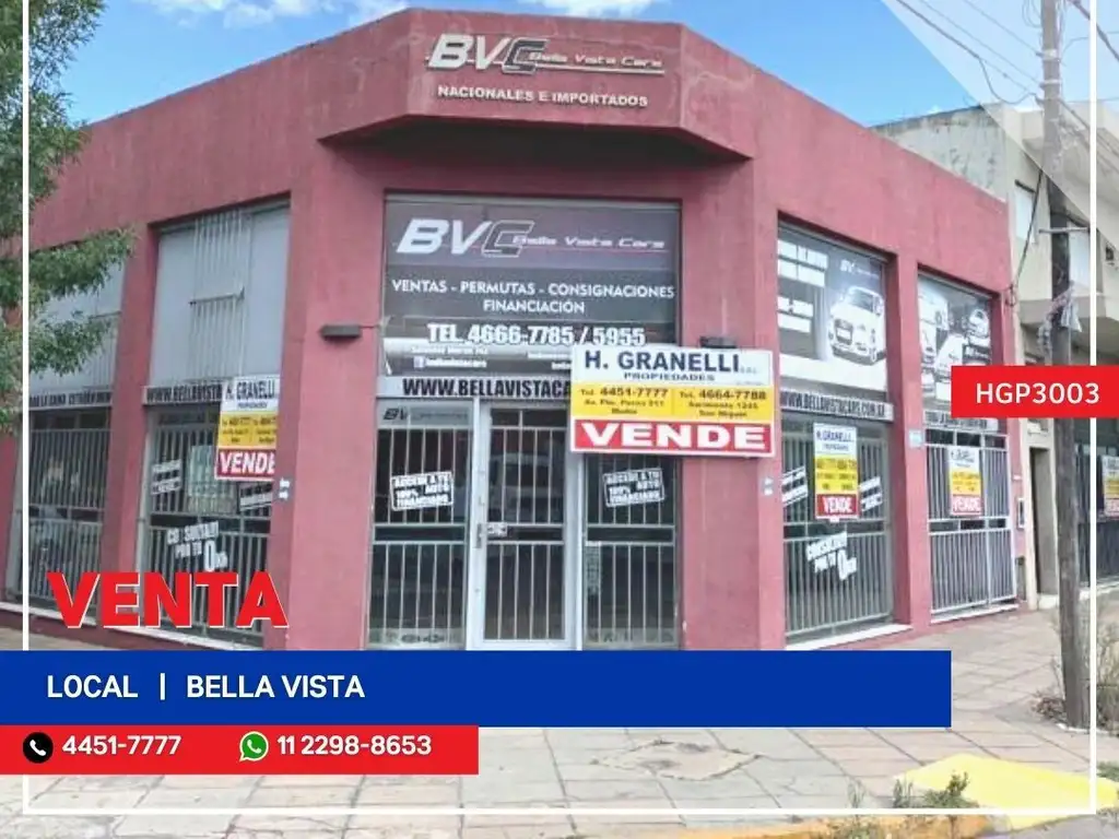 Local - Venta - Argentina, Bella Vista - Av. Senador Moron 700