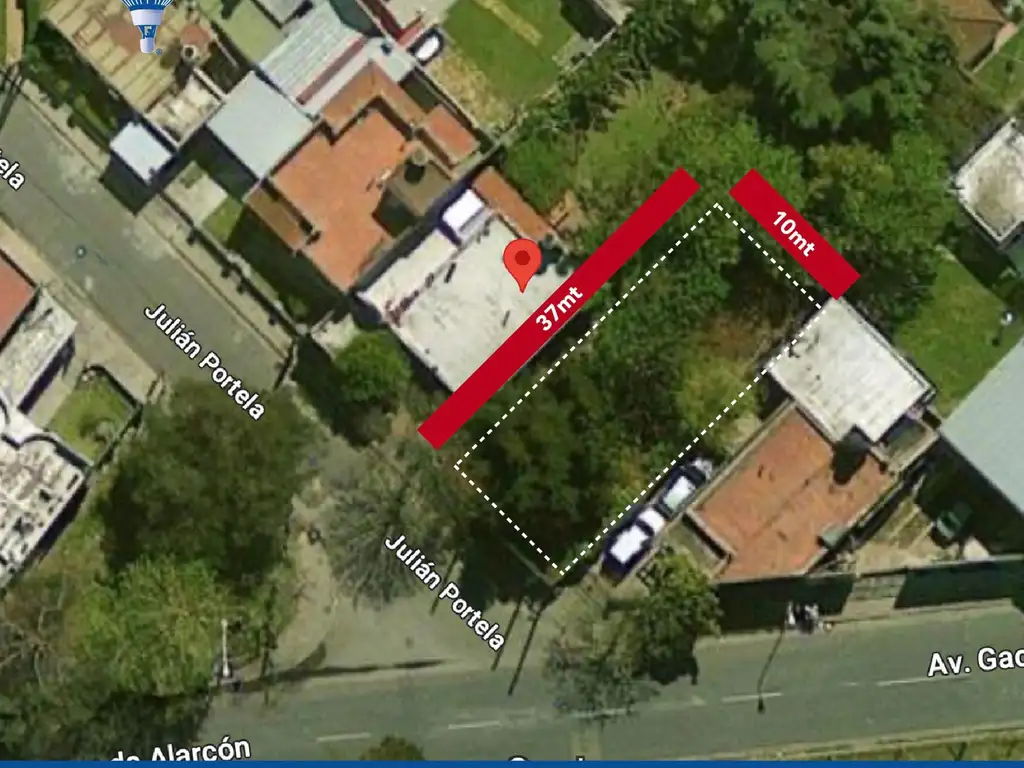 EXCELENTE LOTE de 370 m2 a METROS DE COLECTORA