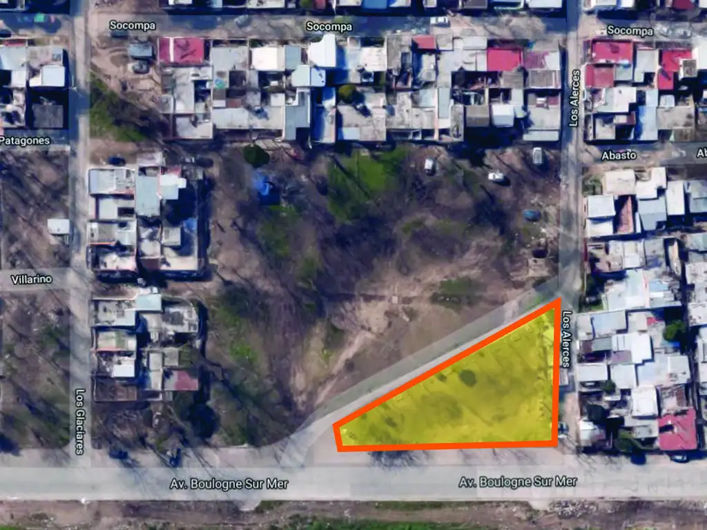 Terreno 406 m² con frente a 3 calles - Proyecto Aprobado 6 LOCALES - Villa Celina