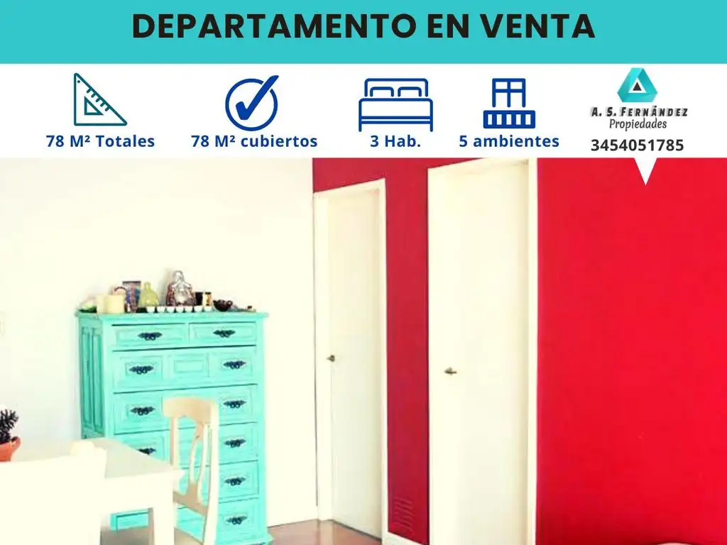 DEPARTAMENTO REFACCIONADO A NUEVO