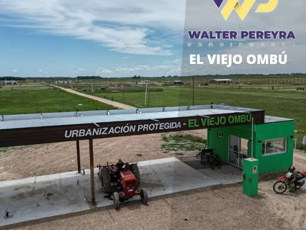 VENTA LOTE/TERRENO BARRIO "EL VIEJO OMBU" (SAN VICENTE)