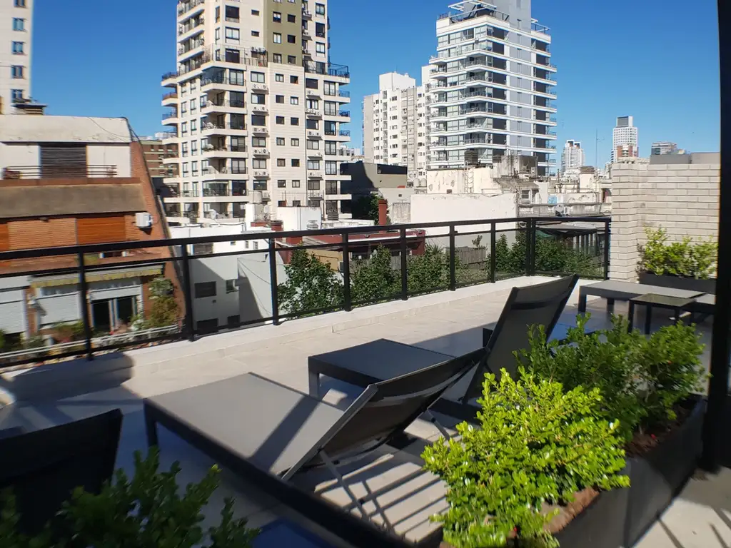 Depto a Estrenar con Cochera Cubierta, solarium, parrilla, apto profesional