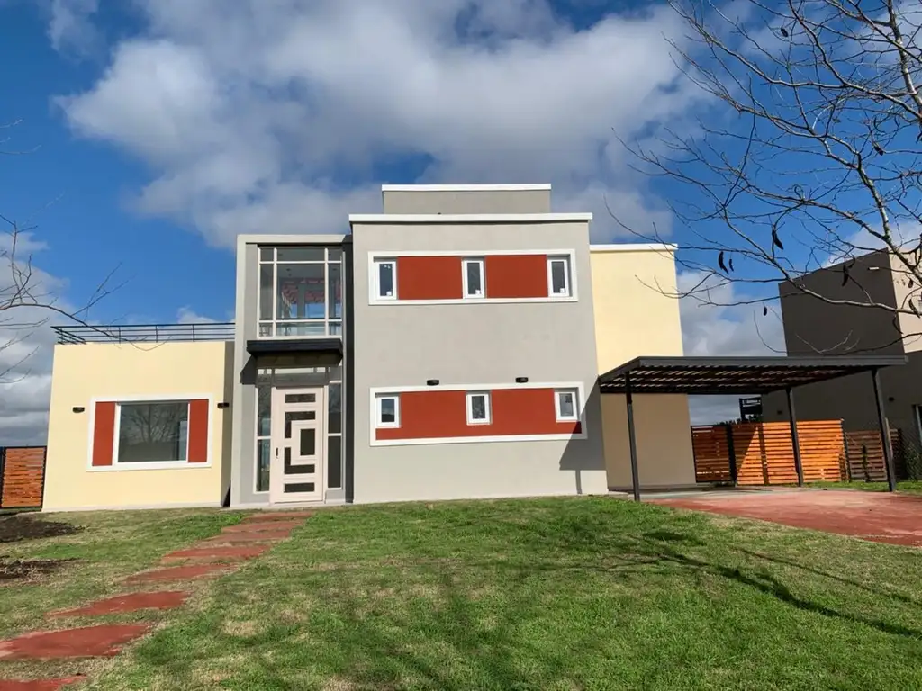 Hermosa Casa en venta a estrenar 4 amb c/pileta - Vista al Rio - 2 plantas - El Canton Barrio Islas