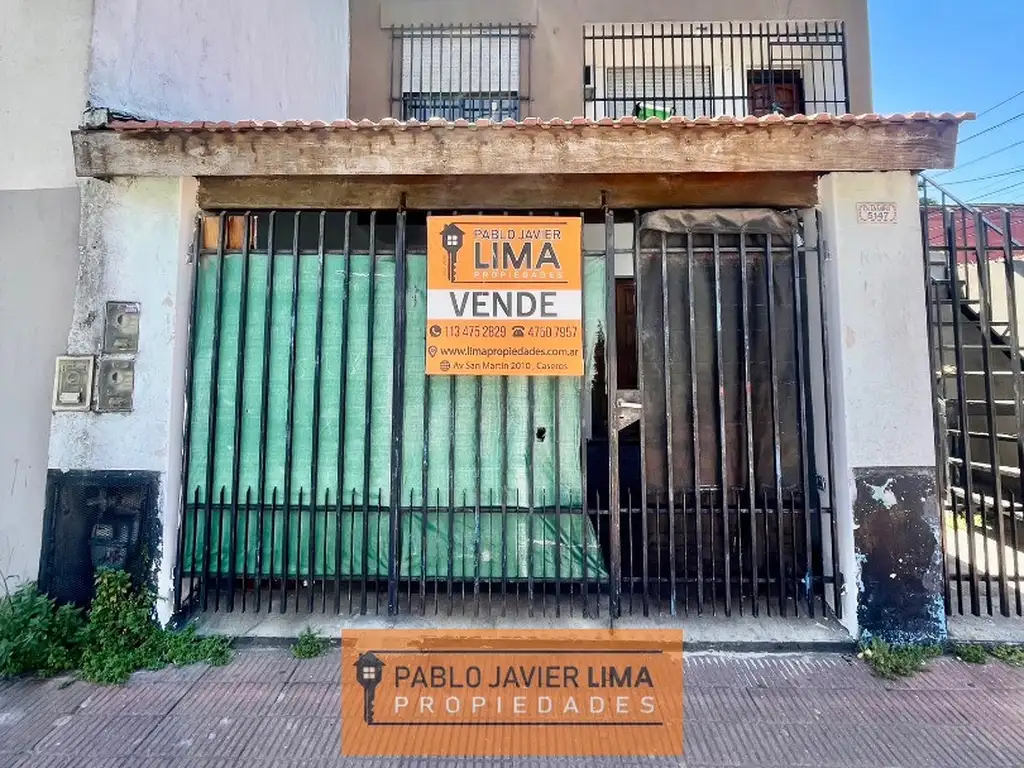 VENTA DE DEPTO TIPO CASA 3 AMB EN CASEROS - TRES DE FEBRERO