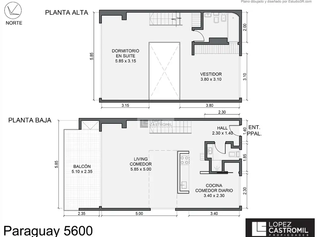 Departamento en Venta en Palermo Hollywood - 3 ambientes