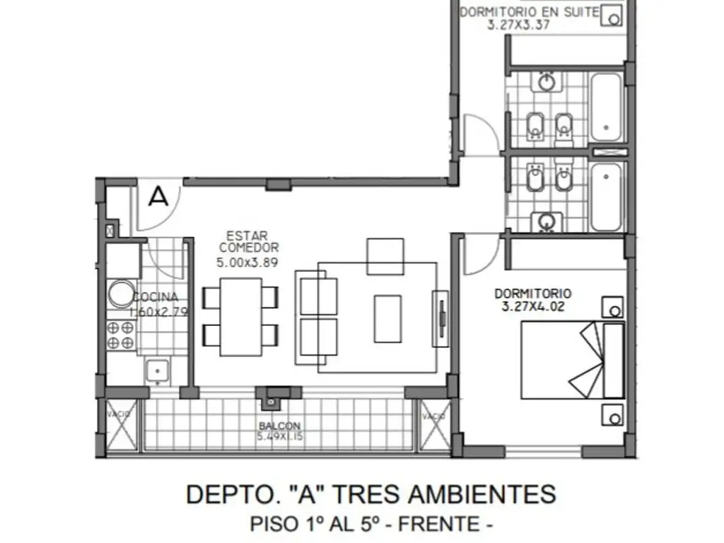 Departamento en el emprendimiento Edificio Vergara 2250 Vill