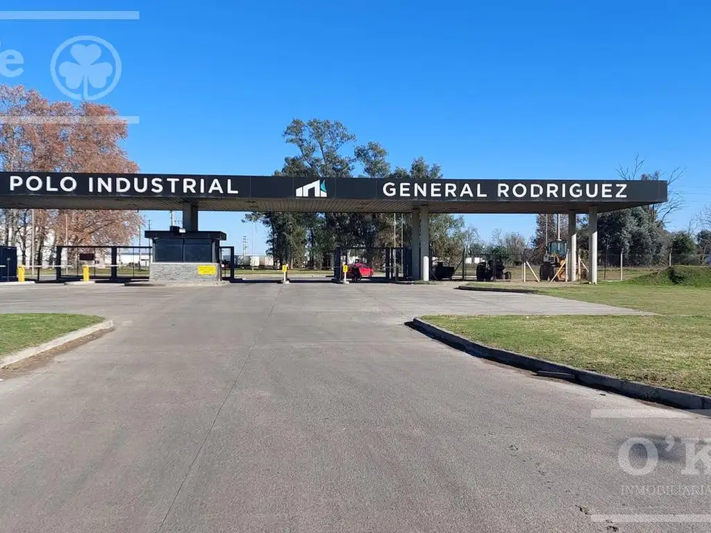 LOTE INDUSTRIAL EN VENTA PARQUE INDUSTRIAL GENERAL RODRIGUEZ - ZONA OESTE - 2578 M2