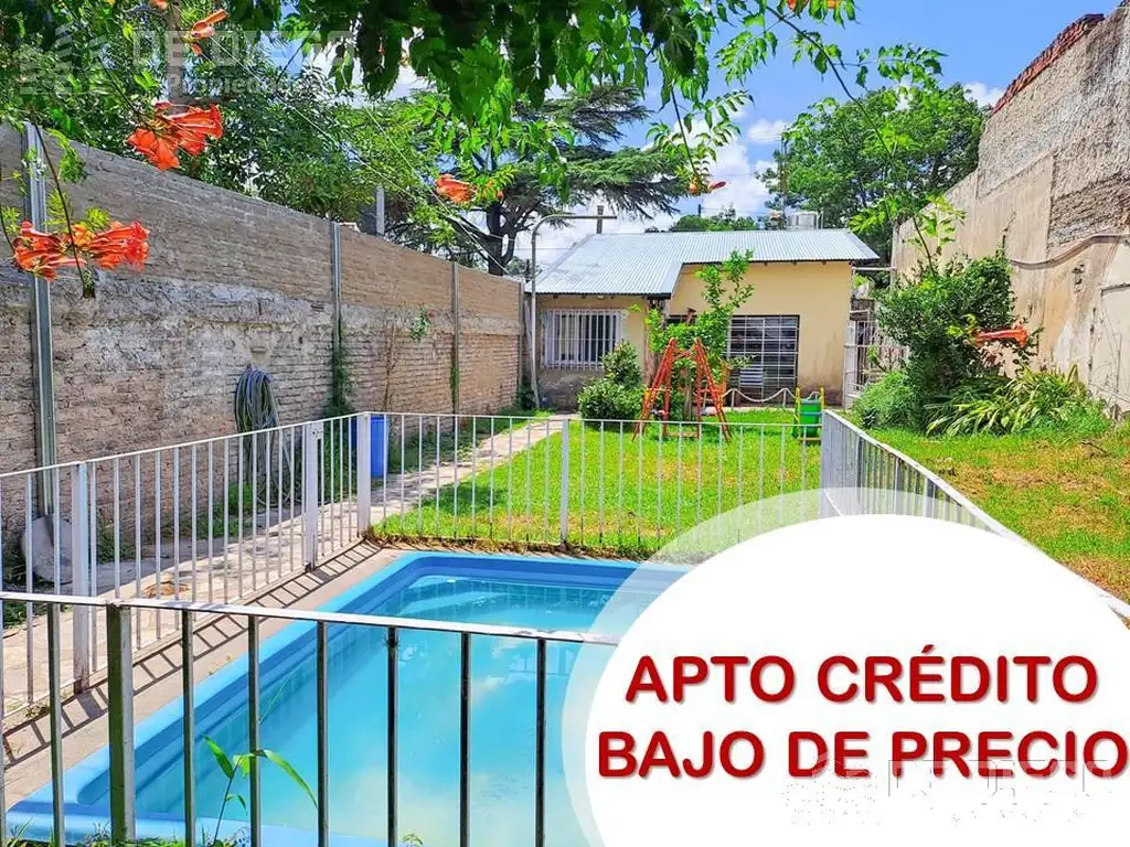 APTO CREDITO Casa en venta 4 ambientes pileta, quincho, parrilla y departamento, a reciclar Lomas de