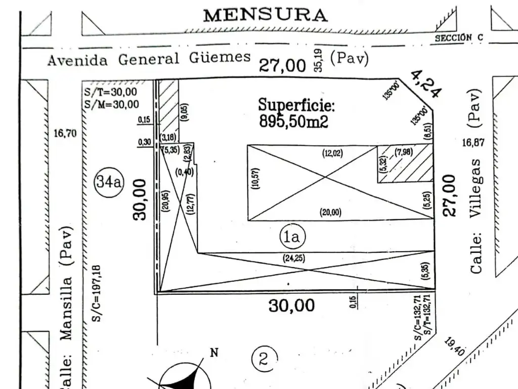 VentaLoteVenta lotes excelente esquina sobre Av. Guemes al 900 esq Villegas – Avellaneda