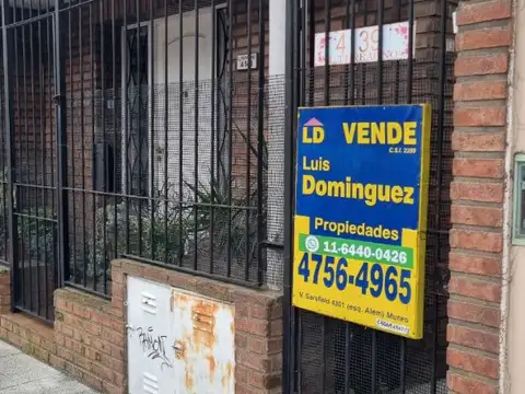 MUNRO EN VENTA PLANTA BAJA A METROS DE AV. MITRE