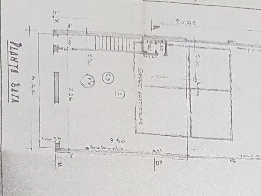 CASA 4 AMBIENTES Y GALPÓN TODO LOSA 70 M2 Y FONDO LIBRE. SOBRE LOTE PROPIO.