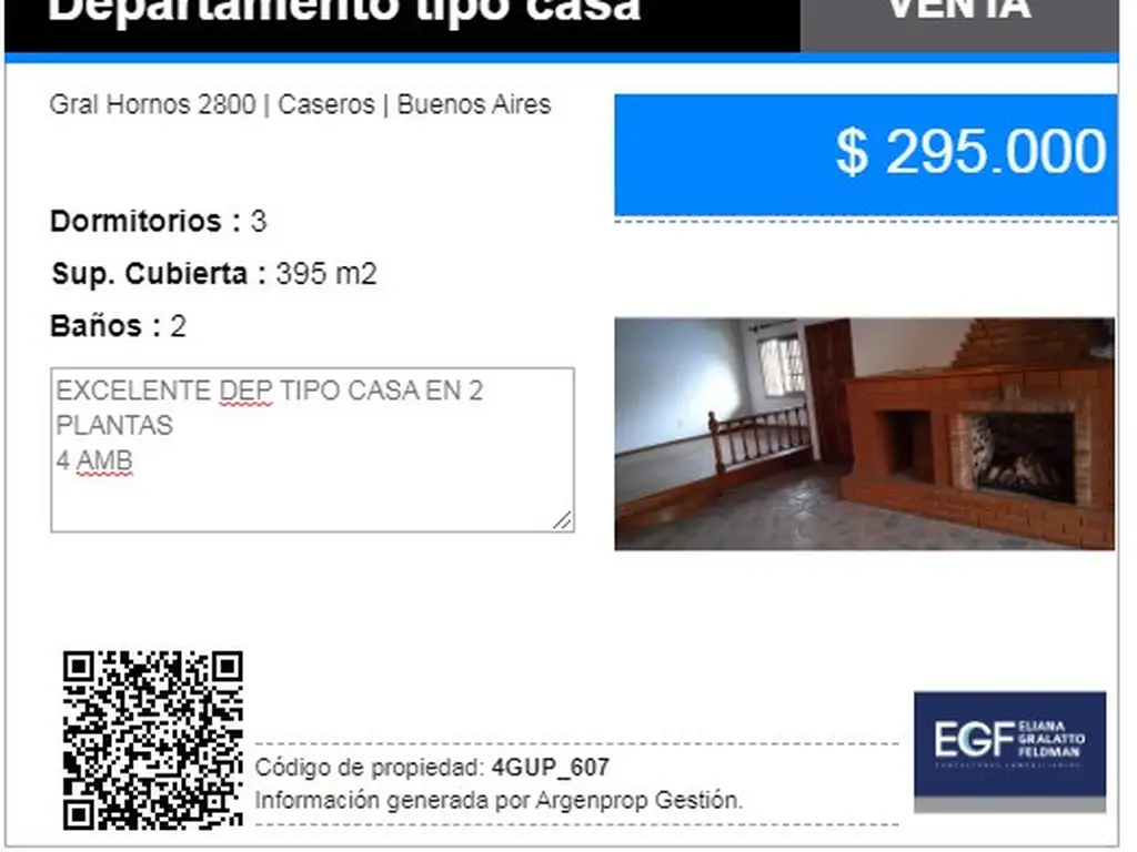 EXCELENTE DEP TIPO CASA