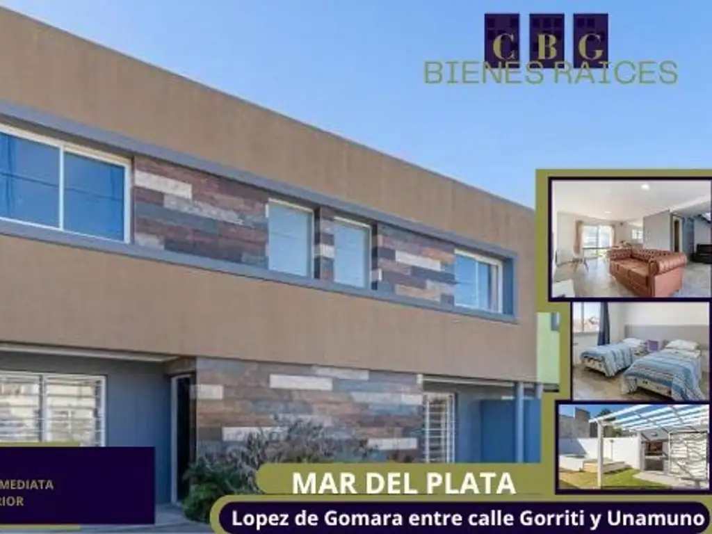 VENTA DUPLEX-3 AMBIENTES-LOPEZ DE GOMARA-MAR DEL PLATA