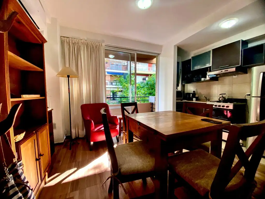 Departamento Temporario de dos ambientes amoblado con amenities en pleno corazón de Las Cañitas
