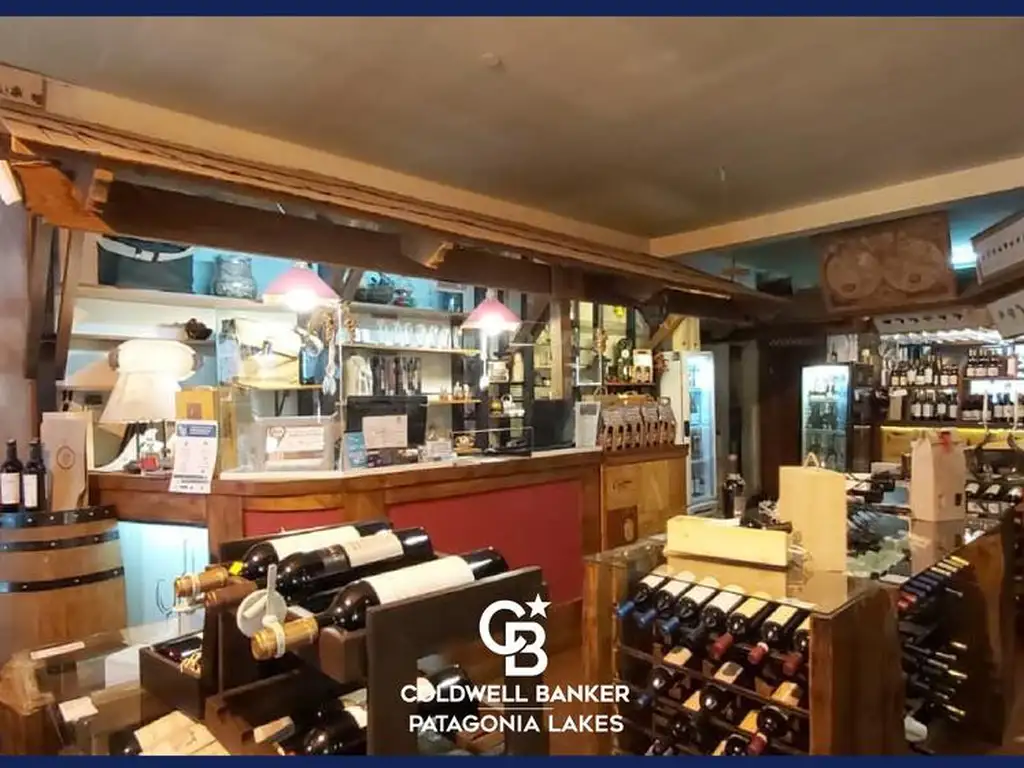 VENTA Fondo de Comercio Vinoteca Villa La Angostura con excelente ubicación sobre Avenida Arrayanes