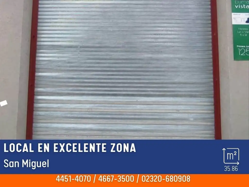 Local - Venta - Argentina, San Miguel - Primera Junta 100