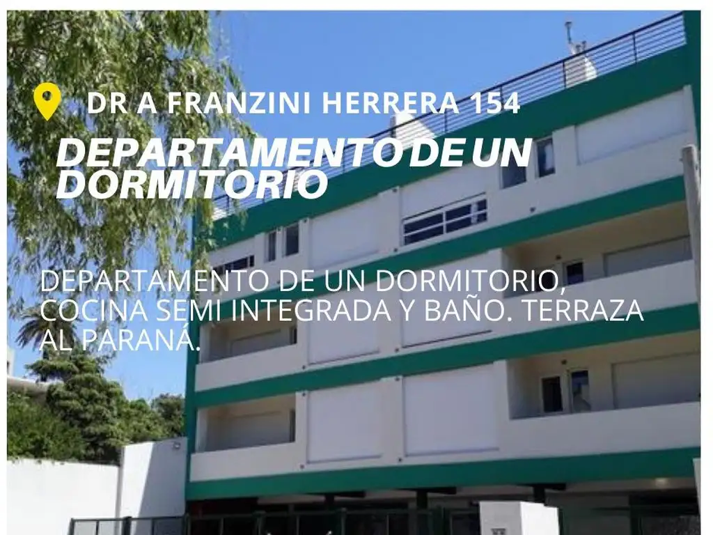 Departamente de un dormitorio zona costanera - Rosario