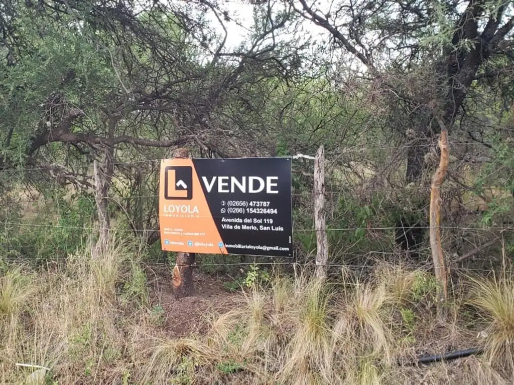 Campo de 28has en venta sobre Ruta 28 Carpinteria, San Luis