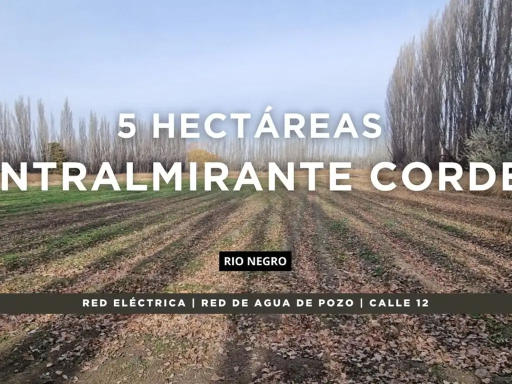 EN VENTA |5 Hectáreas en Contralmirante Cordero