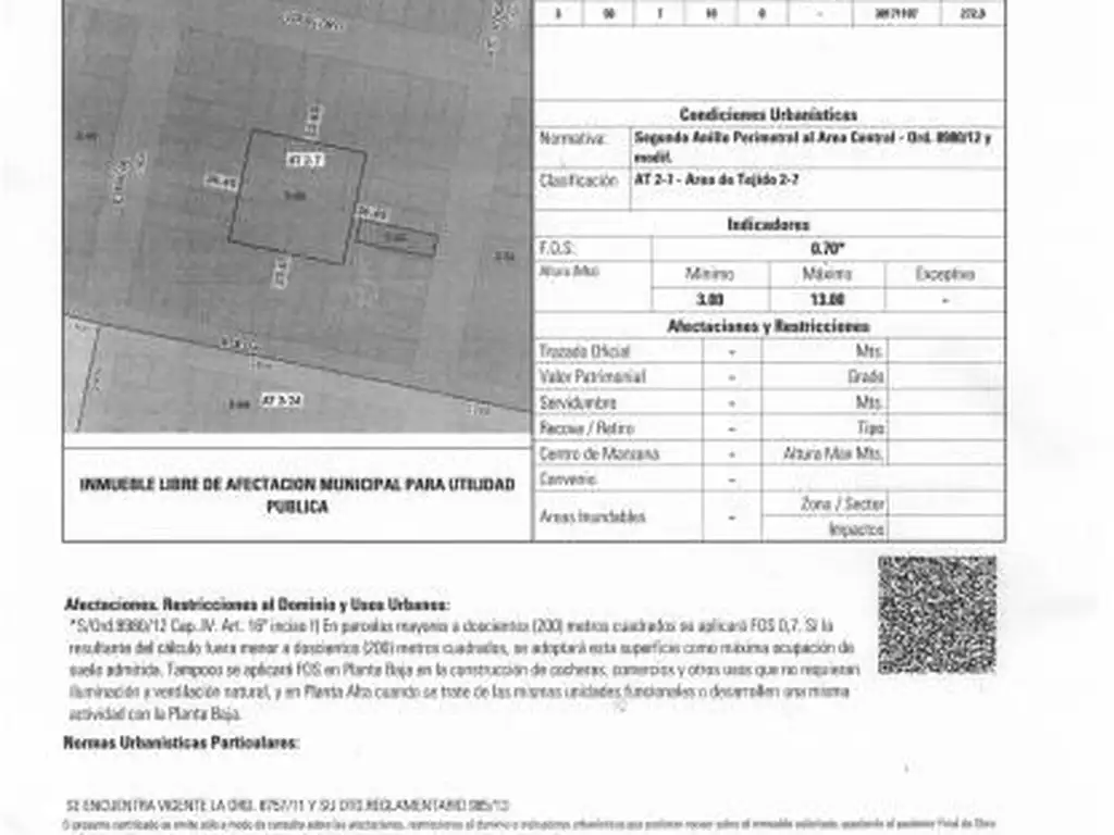 Venta, lote de 270m2.