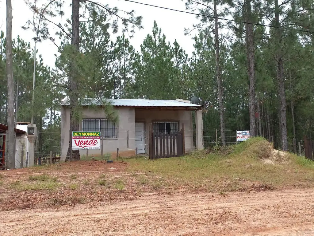 Casa de dos dormitorios en Puerto Yerua