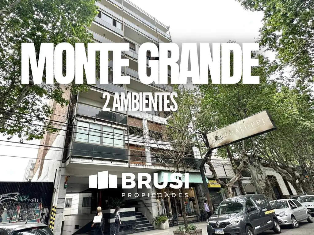 Venta departamento 2 ambiente con patio a mts de la estacion, Monte grande(APTO CREDITO)