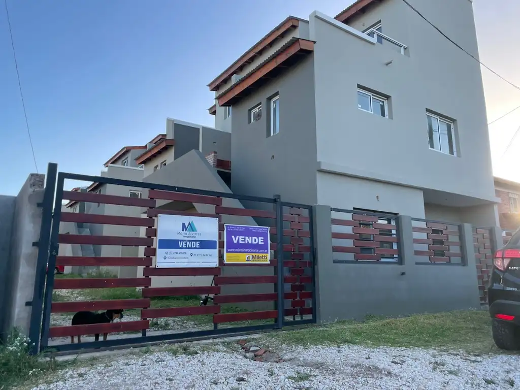 VENTA DUPLEX A MTS DEL MAR A ESTRENAR EN MAR DEL TUYÚ. CONSTRUCTORA DIRECTA