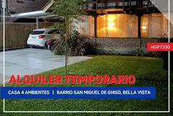 Casa - Alquiler temporario - Argentina, Bella Vista - Av. Santa Fe 2800