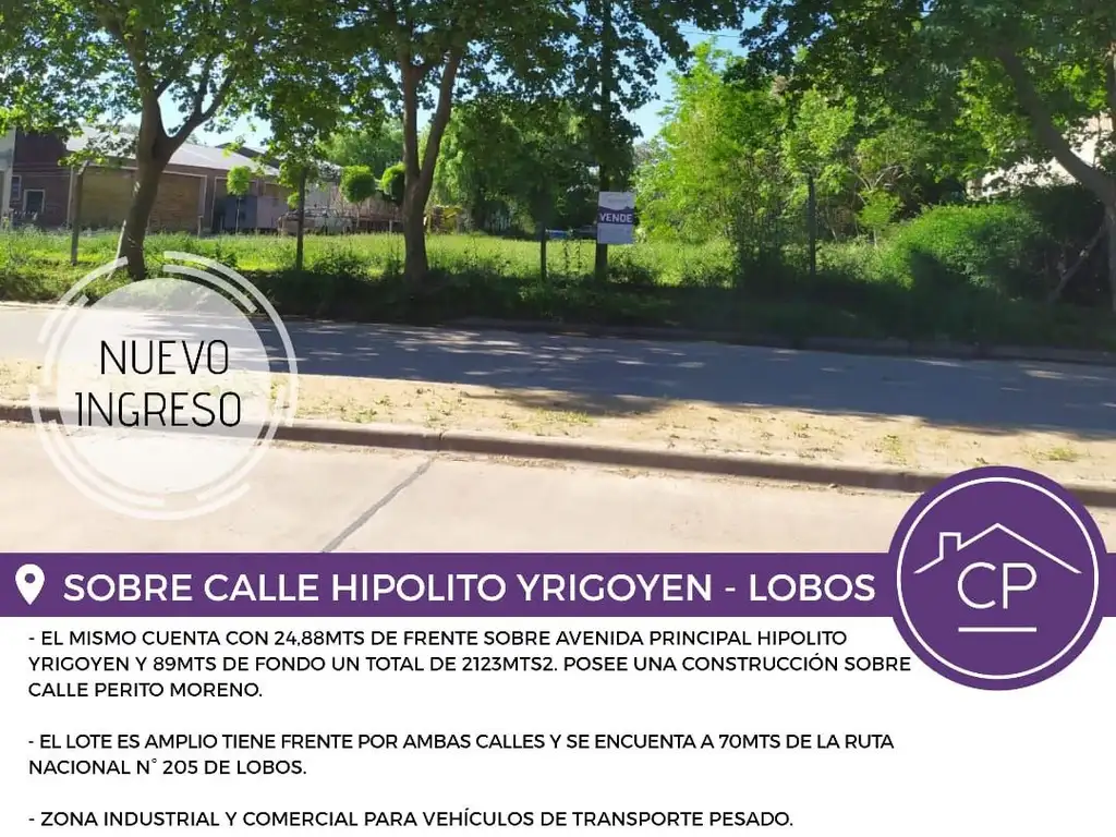 Lote - Venta - Argentina, Lobos