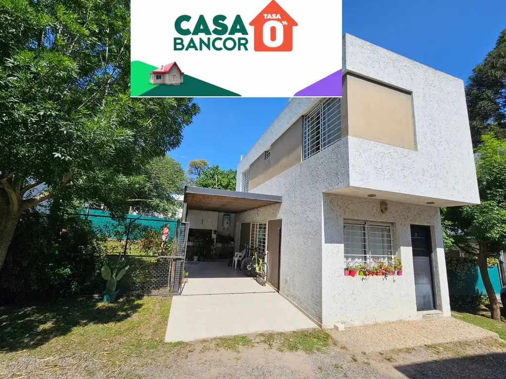 VENTA DUPLEX APTO BANCOR VILLA ALLENDE 2 DORM.