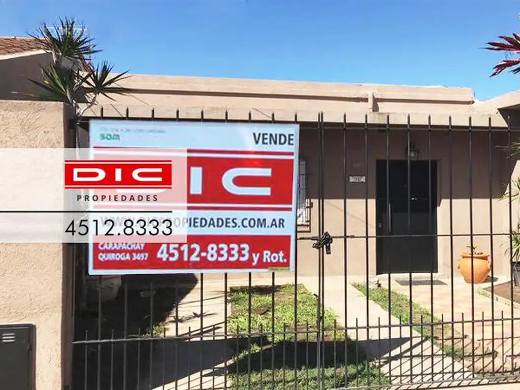 Casa 3 ambientes- Venta - Jose Leon Suarez