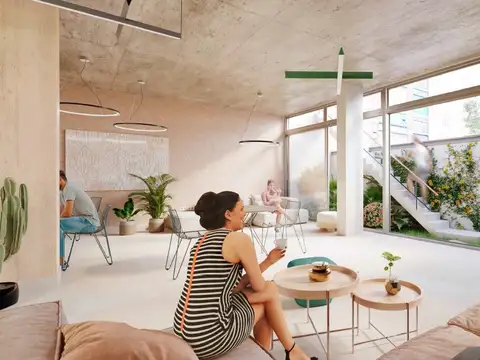 Departamento 2 ambientes con 1 baño