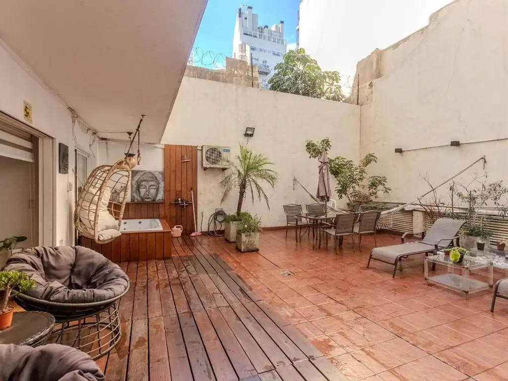 3 ambientes con gran PATIO en venta! Villa Crespo