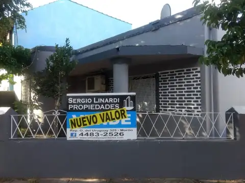 Casa en Venta en Moron - 3 ambientes