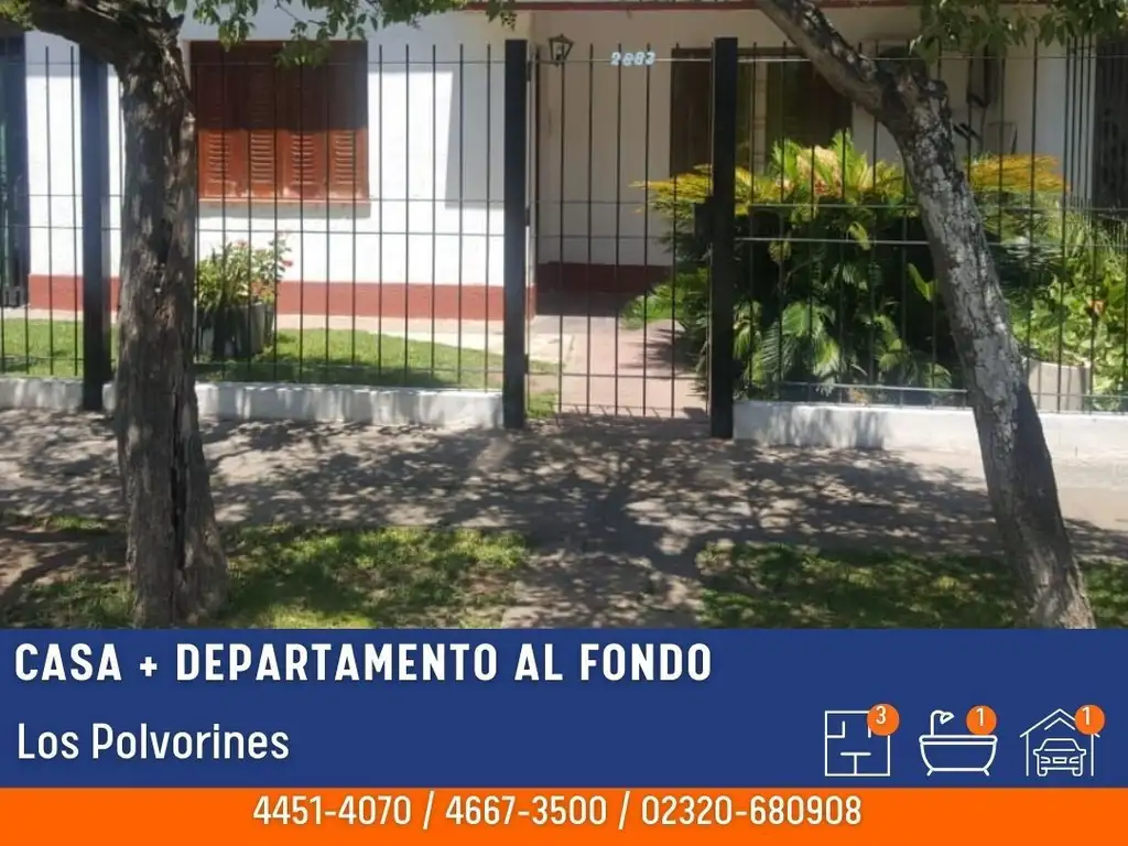 Casa - Venta - Argentina, Los Polvorines - Baroni 2883