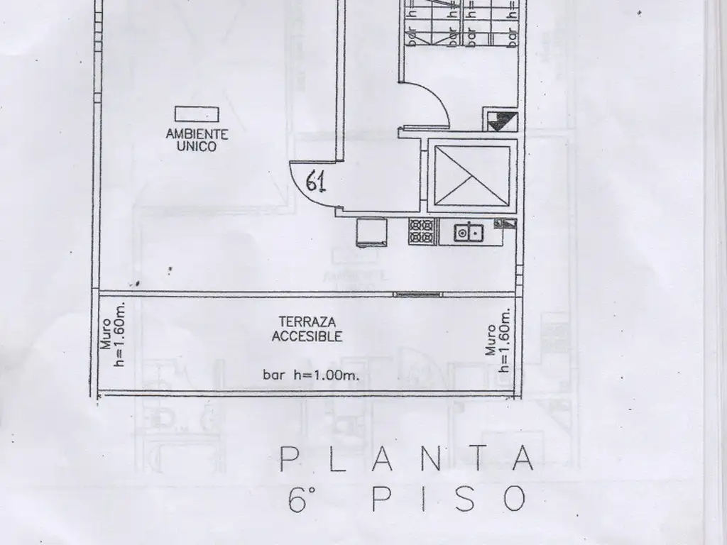 VENTA EN ALMAGRO DEPARTAMENTO MONOAMBIENTE CON BALCÓN TERRAZA