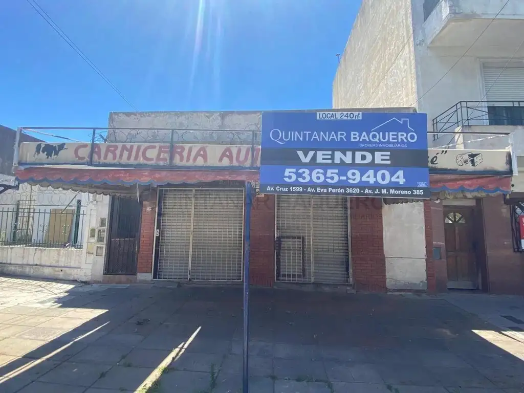 Venta de local en Pompeya