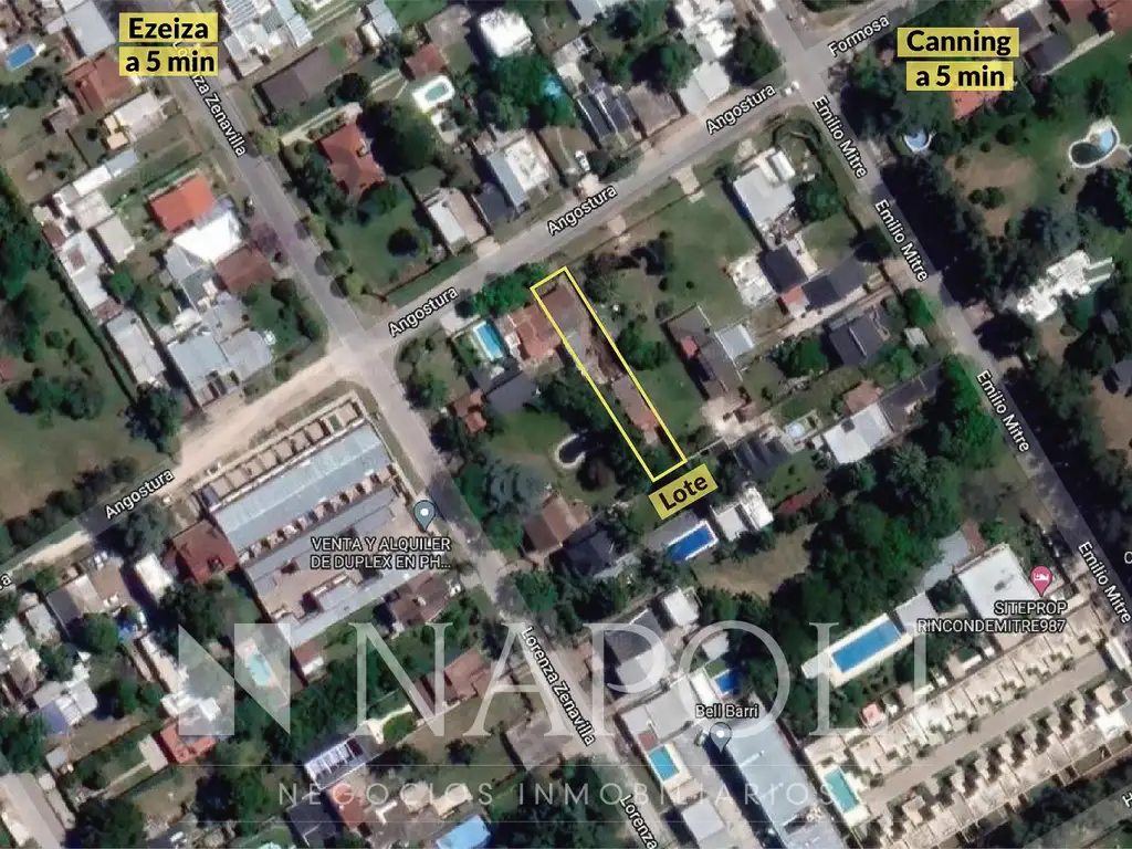 Venta de Lote en Canning, Ezeiza