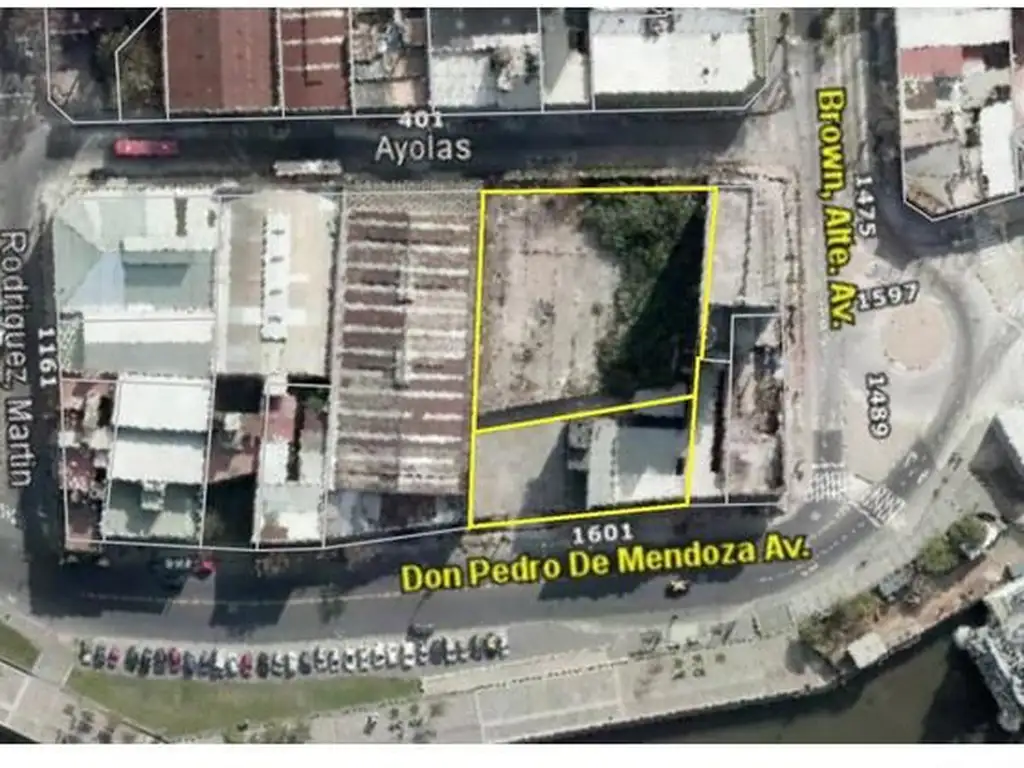 LOTE EN VENTA SUP TOTAL 2400 M2 EN LA BOCA