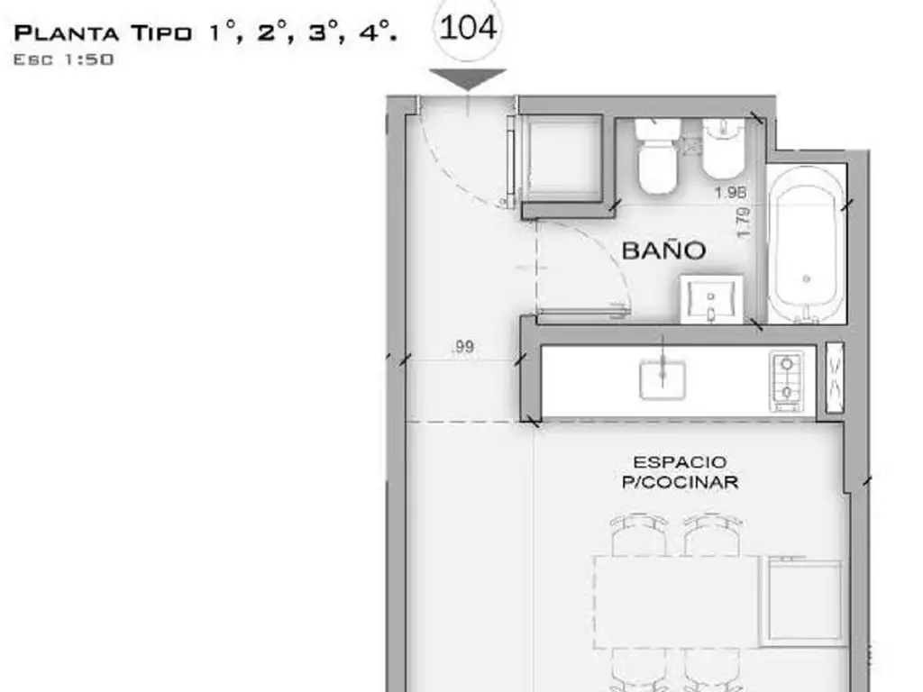 Departamento en el emprendimiento Avenida Santa María de las