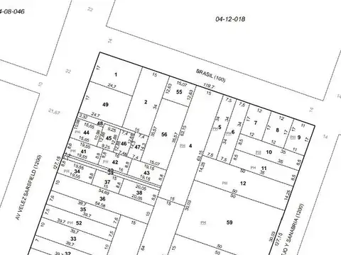 Propiedad apta edificio rinde 1500m2